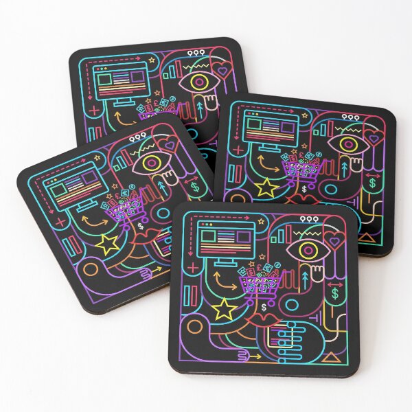 Item preview, Neon Digital Asset Marketplace Sell Website Abstract Art designed and sold by zzz888.