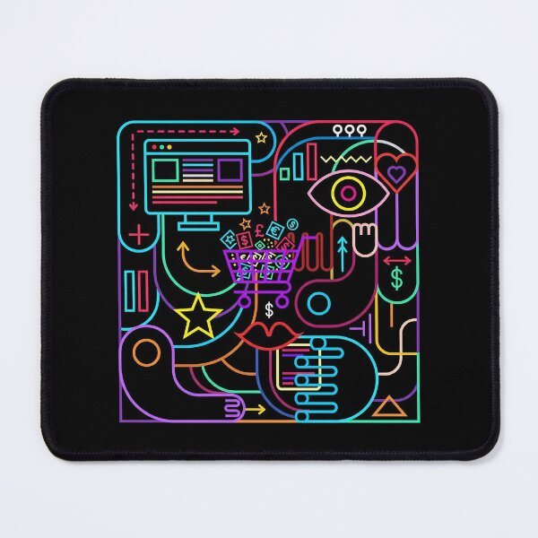 Item preview, Neon Digital Asset Marketplace Sell Website Abstract Art designed and sold by zzz888.