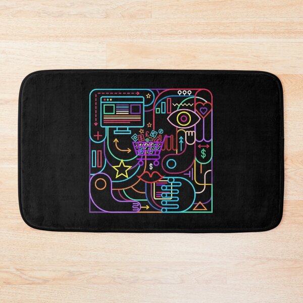 Item preview, Neon Digital Asset Marketplace Sell Website Abstract Art designed and sold by zzz888.