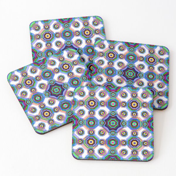 Item preview, Psychedelic Octagons designed and sold by drawnbybigb.