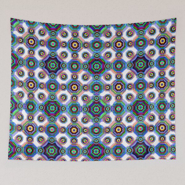 Item preview, Psychedelic Octagons designed and sold by drawnbybigb.
