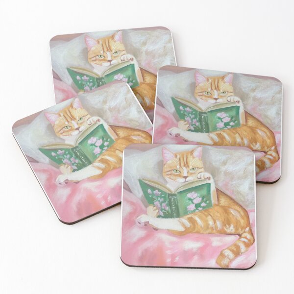 Item preview, Copy of painting cat fashion with book designed and sold by Studiochicart.