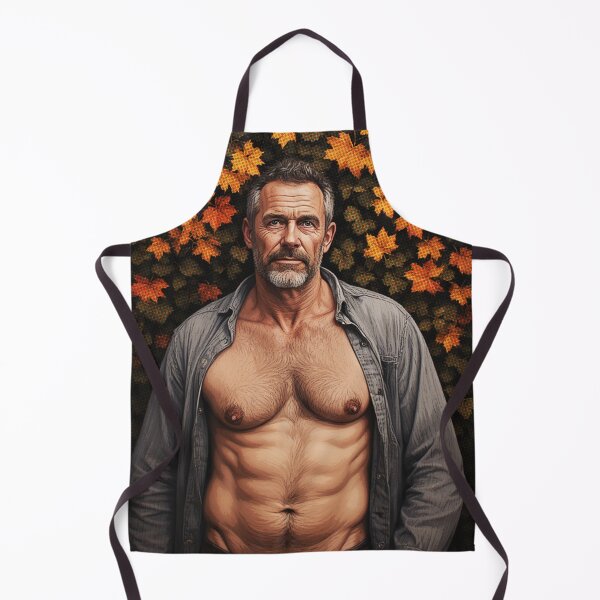Item preview, Hairy Mature Muscle Man 1102 designed and sold by korokstudios.