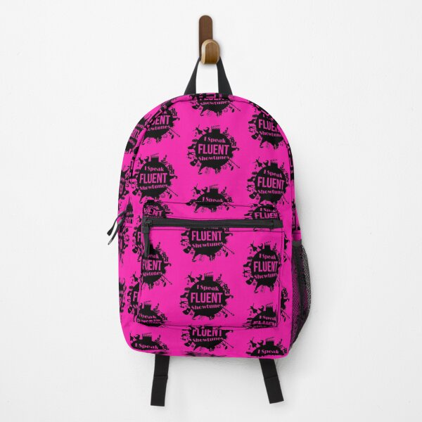 Item preview, I Speak Fluent Showtunes Broadway Edition - Black/Hot Pink designed and sold by Flit & Co..
