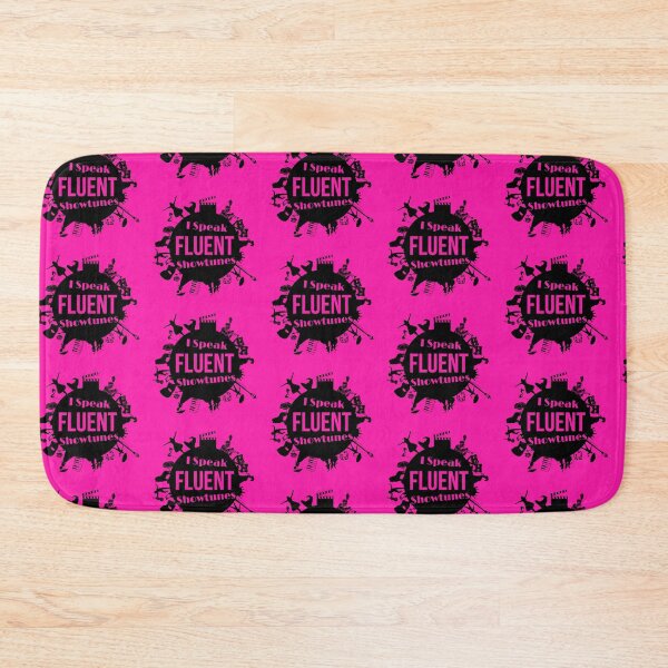 Item preview, I Speak Fluent Showtunes Broadway Edition - Black/Hot Pink designed and sold by Flit & Co..
