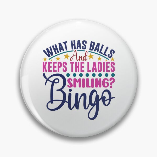 Item preview, Funny Bingo Joke - What Has Balls and Keeps the Ladies Smiling? designed and sold by Maniutek.