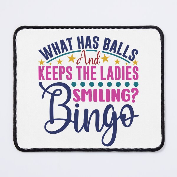 Item preview, Funny Bingo Joke - What Has Balls and Keeps the Ladies Smiling? designed and sold by Maniutek.