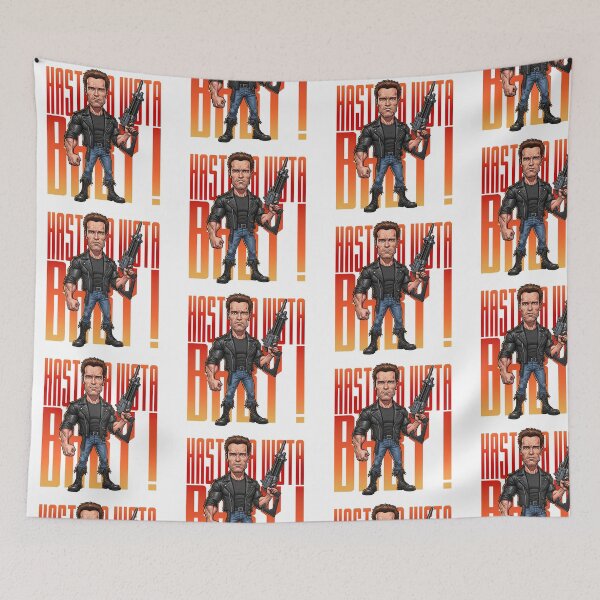 Item preview, Caricature Arnold Schwarzenegger Hasta la vista, baby! designed and sold by vectorlove.