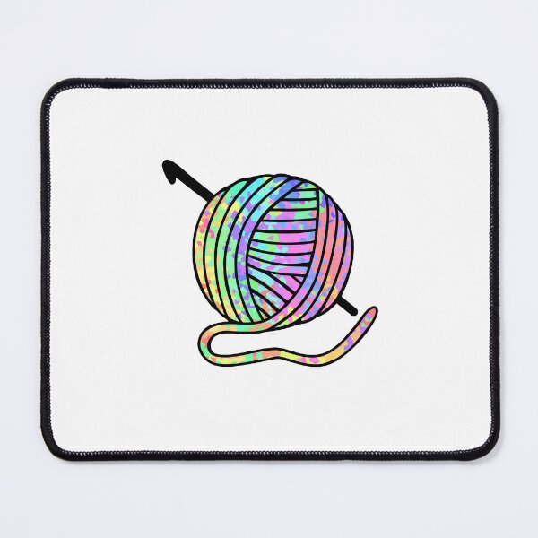 Item preview, Rainbow Yarn And Crochet Hook designed and sold by Sartoris Art.