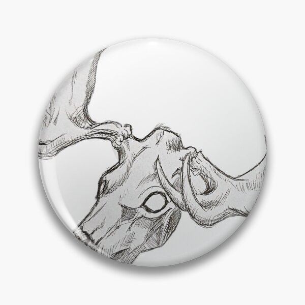 Item preview, Moose skull designed and sold by Moose & Foxy.