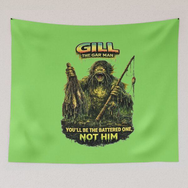 Item preview, Gill the Gar Man – Swamp Fisher Horror Monster designed and sold by MACodDesigns.
