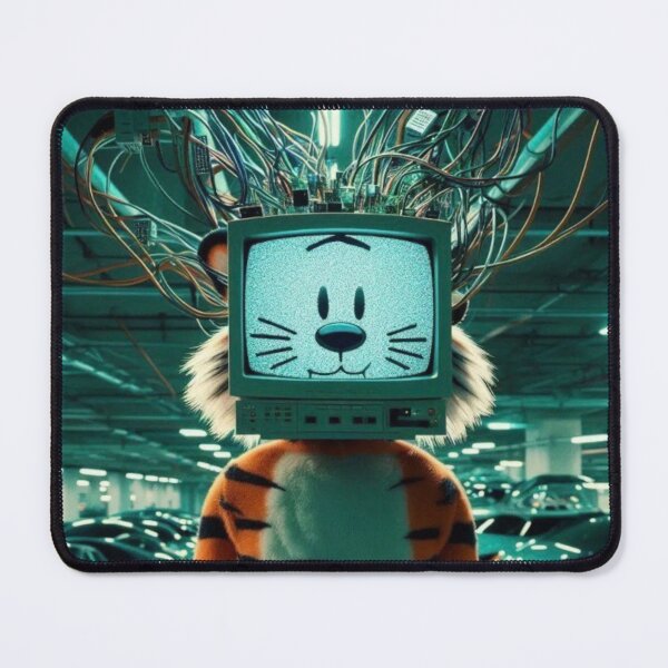 Item preview, “Tiger.exe Has Escaped the Sandbox (Now He’s Eating Your RAM)” designed and sold by Print Fiction.