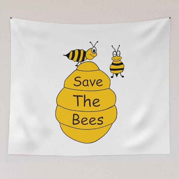Item preview, Save The Bees designed and sold by Sartoris Art.