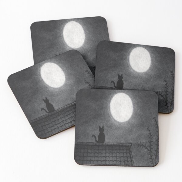 Item preview, Fragment of Life - Black Cat in the Twilight designed and sold by Rosacorp.