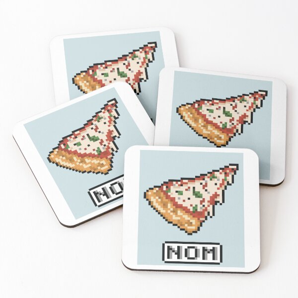 Item preview, Pixel Pizza Slice Nom designed and sold by Ally-Bee33.
