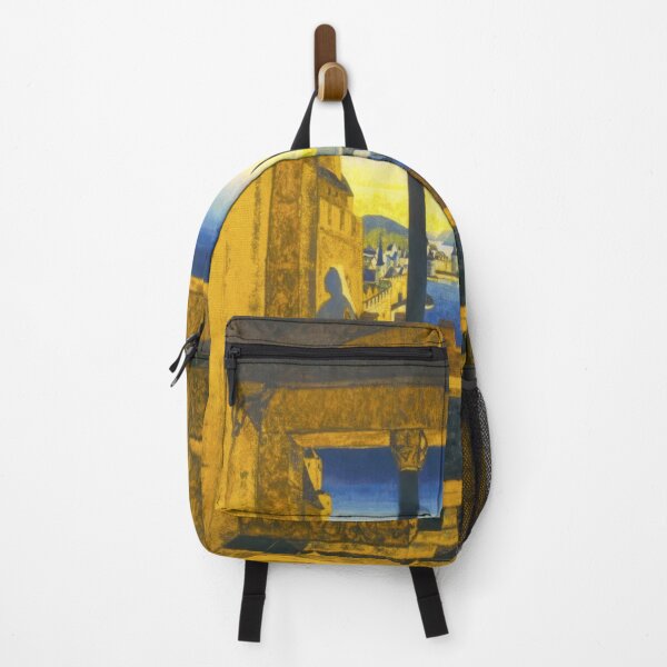 Item preview, nicholas roerich - Yard in front of castle designed and sold by st1art.