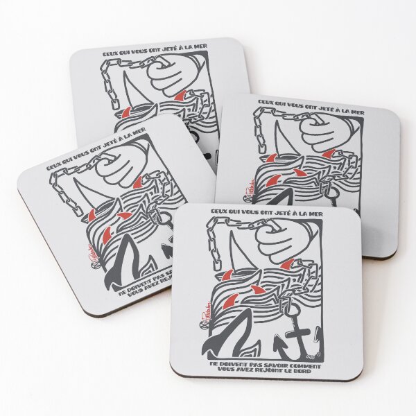 Item preview, Those Who Thrown You Overboard - Marine Illustration & Resilience designed and sold by petiteToulon.