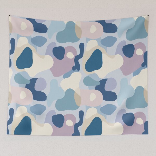 Item preview, Calm Minimalist Abstract Shapes Pattern designed and sold by Prismatect.