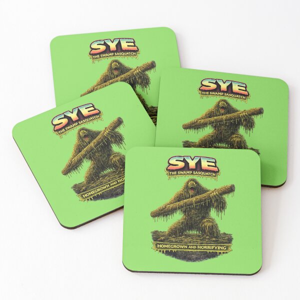 Item preview, Sye the Swamp Sasquatch – Homegrown Horror Beast designed and sold by MACodDesigns.