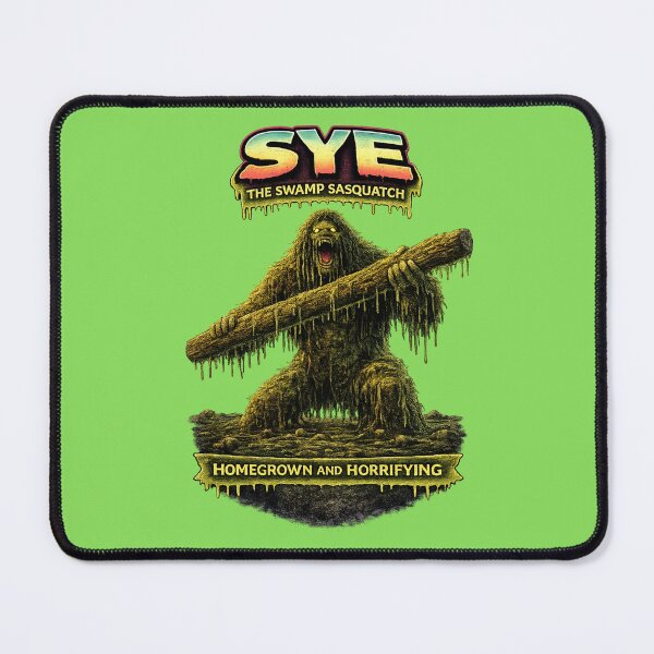Item preview, Sye the Swamp Sasquatch – Homegrown Horror Beast designed and sold by MACodDesigns.
