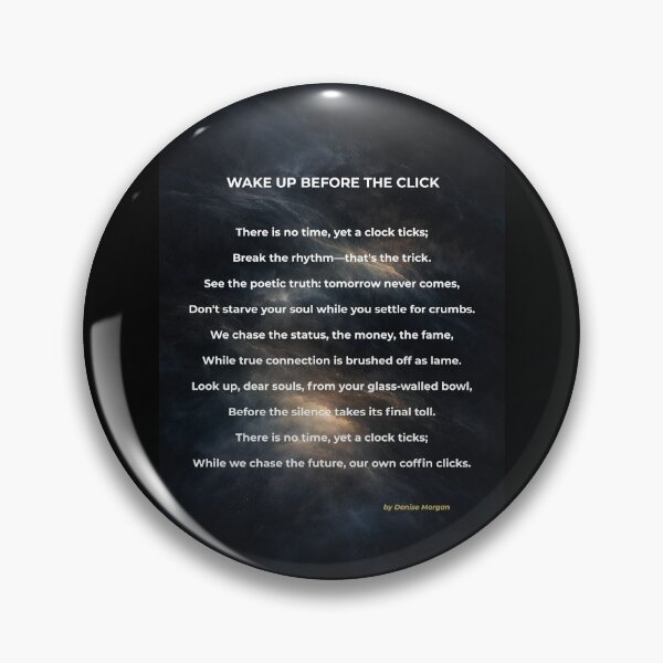 Item preview, Wake Up Before The Click designed and sold by Art With Impact – Statement Art & Apparel for Deep Thinkers.