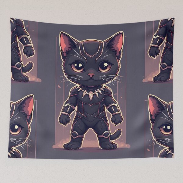 Item preview, Black Cat From Wakanda designed and sold by owi-art.