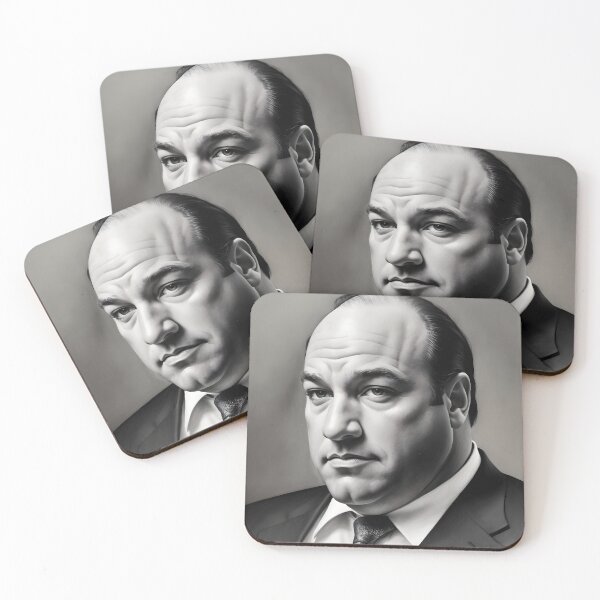 Item preview, James Gandolfini designed and sold by WorldofCharcoal.