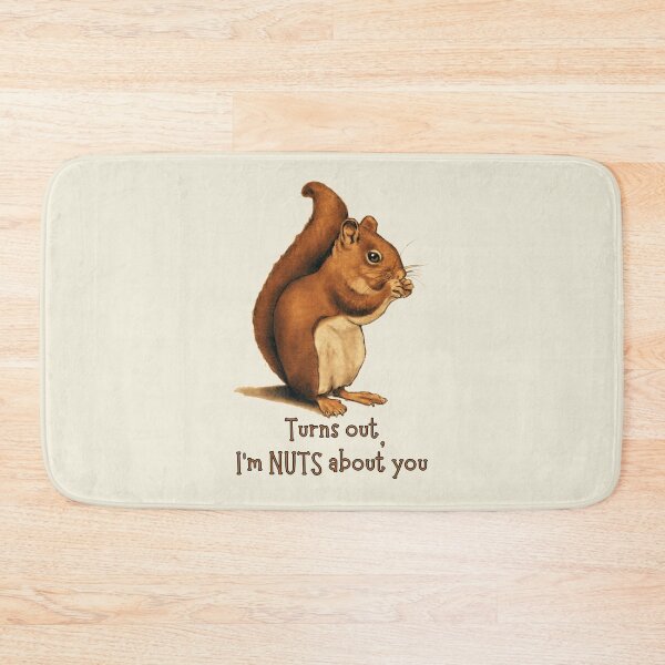 Item preview, Squirrel Eating, Turns Out, I'm NUTS About You designed and sold by JoyfulWhimsy.