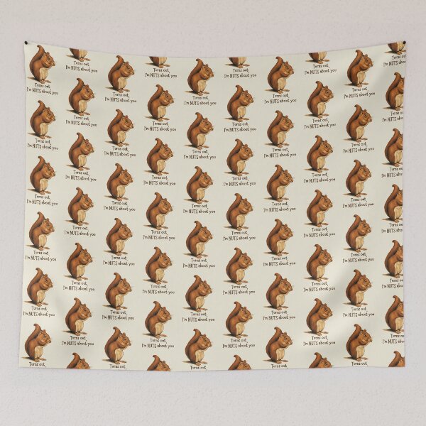 Item preview, Squirrel Eating, Turns Out, I'm NUTS About You designed and sold by JoyfulWhimsy.