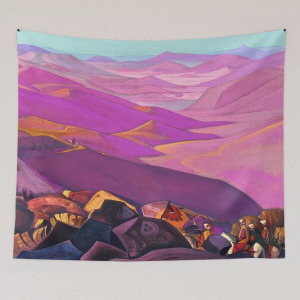 Item preview, Nicholas Roerich - Mongolia (campaign Of Genghis Khan) designed and sold by st1art.