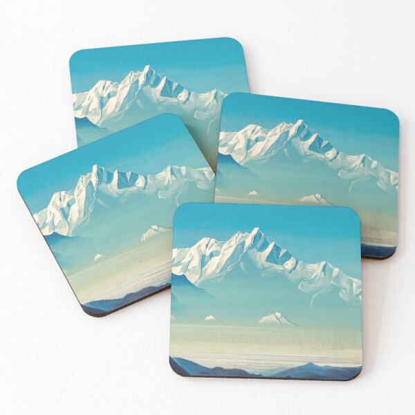 Item preview, Nicholas Roerich - Mount Of Five Treasures (two Worlds) designed and sold by st1art.