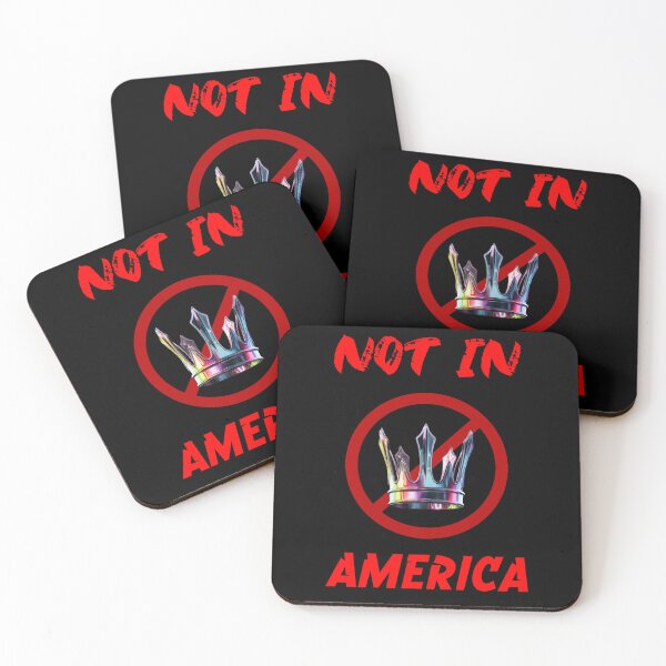 Item preview, Not in America Anti-Monarchy Crown Graphic – Bold Political Statement Design. designed and sold by TBWCREATIONS.