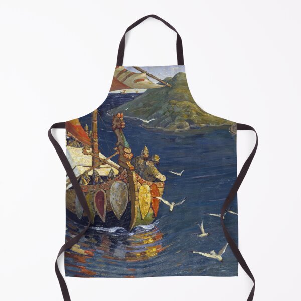 Item preview, Nicholas Roerich - Visitors From Over The Sea 1901 designed and sold by st1art.