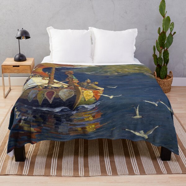 Item preview, Nicholas Roerich - Visitors From Over The Sea 1901 designed and sold by st1art.