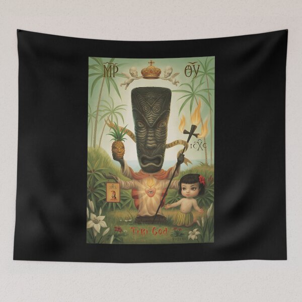 Item preview,  Rainbow Girls Boys Tiki God Mark Great People Ryden Great Men Women designed and sold by dinodazz.