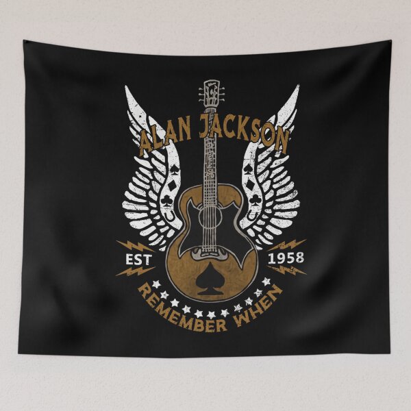 Item preview,  Alan Arts Jackson Remember When Est 1958 Guitar  designed and sold by dinodazz.