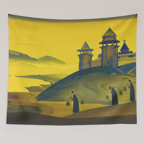Item preview, Nicholas Roerich And We Are Trying . From The Sancta Series Abstract designed and sold by st1art.