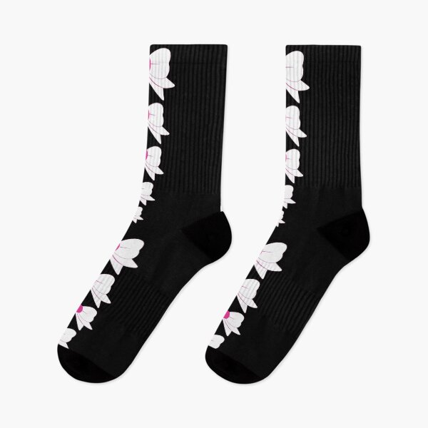 Item preview, Formal Retro Pink and White Bows on Black designed and sold by MellowCat.