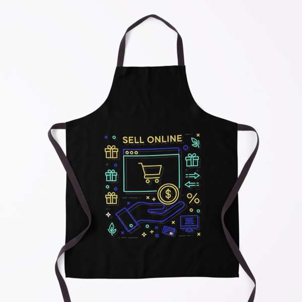 Item preview, Neon Sell Online Digital Marketplace E-commerce Art designed and sold by zzz888.