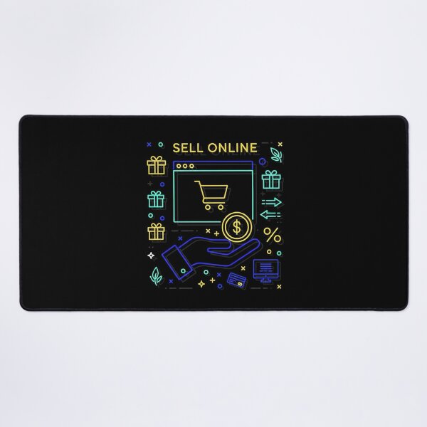 Item preview, Neon Sell Online Digital Marketplace E-commerce Art designed and sold by zzz888.