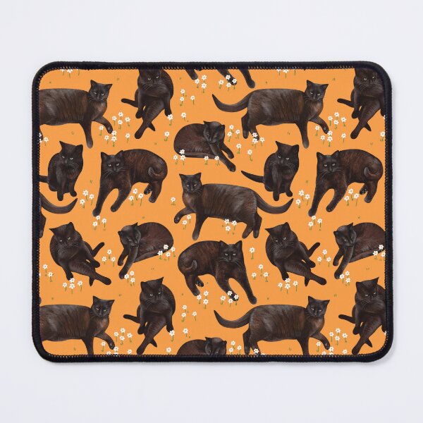 Item preview, Ron and Reg patterns with orange background designed and sold by ClaireNigeon.