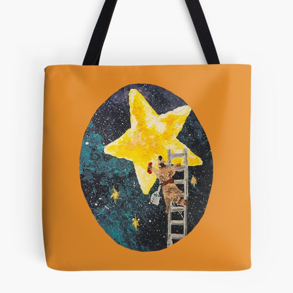 Item preview, Raccoon Star Polisher Using a Ladder  designed and sold by SureFootedDream.