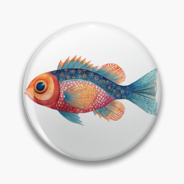 Item preview, Colorful fish swimming in water designed and sold by anytka.