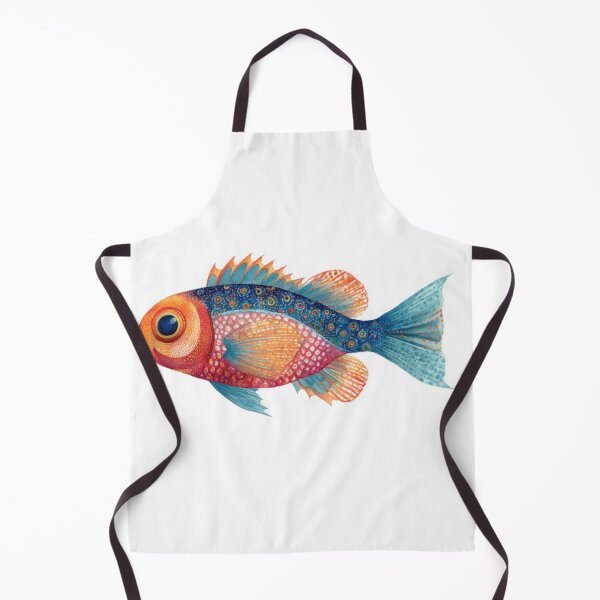 Item preview, Colorful fish swimming in water designed and sold by anytka.