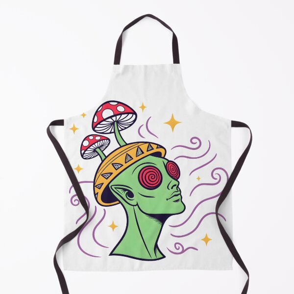 Item preview, Psychedelic Alien Dream – Mushroom Mind Trip designed and sold by Fadi Alyaldani.
