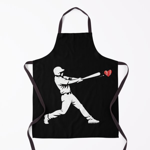 Item preview, Baseball heart silhouette T-Shirt– Minimalist Heart Baseball Design designed and sold by PixelPurr Studio.