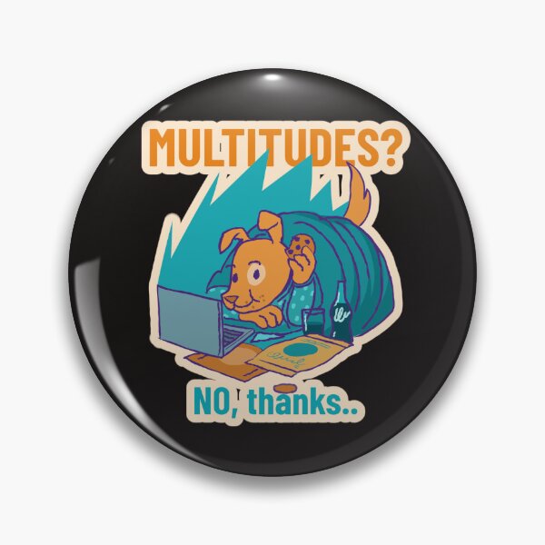 Item preview, multitudes? no thanks.. designed and sold by Vernisefrancois.