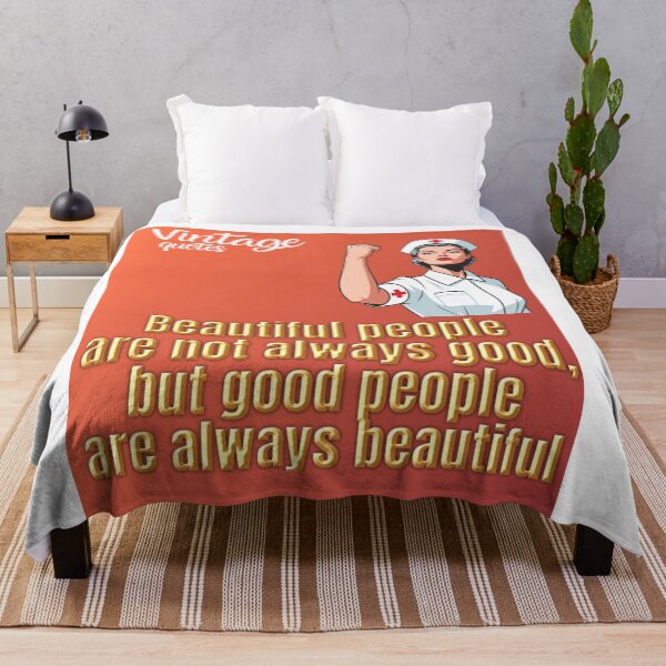 Item preview, Charlie Chaplin quote: Good People are always beautiful designed and sold by Sunrise-craft.