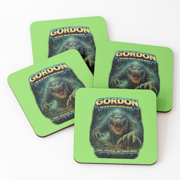 Item preview, Gordon the Blue Bayou Gator Beast – Vicious Swamp Monster designed and sold by MACodDesigns.