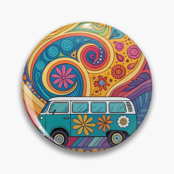 Item preview, Galactic Hippie Van Floating Through Space designed and sold by Fadi Alyaldani.